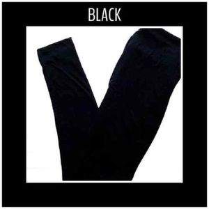 COPY - LuLaRoe NEW Solid Black Leggings TC2